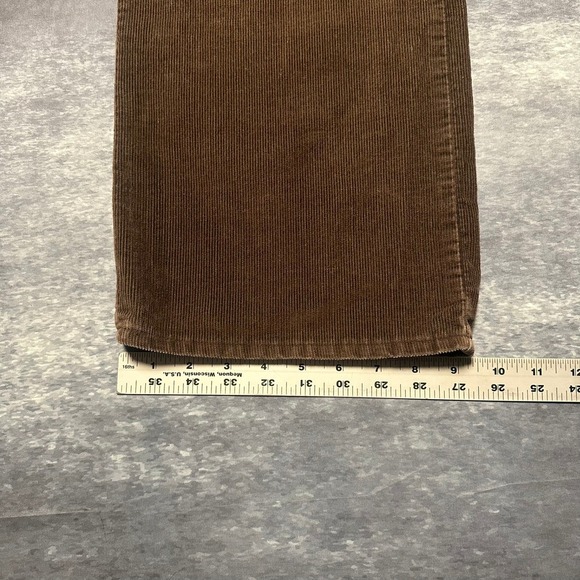 GAP Blue Jeans Mens Brown Corduroy Boot Fit Pants Size 36x30 - Picture 6 of 7